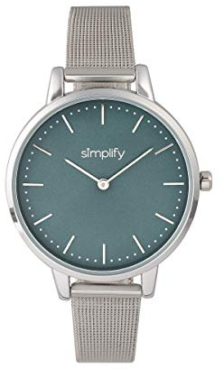 Simplify The 5800 Quartz Silver Metal Alloy Bracelet Unisex Watch SIM5802