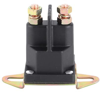 Solénoïde, solénoïde de démarreur universel 3 pôles 12V pour MTD 109946 146154 1753539 AM138497 outil de tondeuse à gaz(33-331)