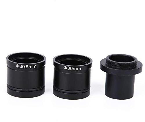 Mikroskopadapter Digitale Mikroskopkamera C-Mount-Adapterobjektiv CCD-Kamera-Schnittstellenadapter Geeignet für 23,2-mm-Mikroskop mit 30-mm-/30,5-mm-Adapter