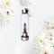 Crystal Infused Wasserflasche – Amethyst – Kristall Wasserflasche, Edelstein Infused Glas Wasserflasche, verschiedene Kristall-Optionen für Energie-Elixiere