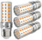 JIUYUAN E27 LED Maiskolben Lampen 12W 2700K Warmweiß 1450LM, LED Mais Glühbirnen statt 100W Halogen lampen LED E27 Birnen Nicht Dimmbar Edison-Schraube Kerze Leuchtmittel-4er Pack