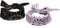 Urban Classics Unisex Satin 2-Pack Bandana, Black/Lilac, one Size