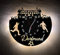 Designbysh Fußball Fan LED Wanduhr Dortmund Fanartikel Wanduhr Geschenk Fußballfan