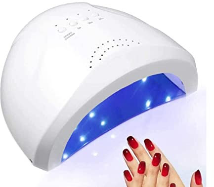 LAMPADA FORNETTO UNGHIE 48W, LAMPADA PER UNGHIE CON RAGGI UV 30 LED,FORNETTO PER RICOSTRUZIONI UNGHIE MANI PIEDI - DISCORAMA®