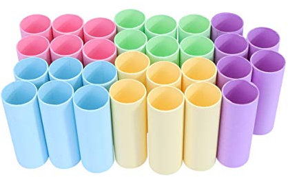 HEALLILY Craft Rolls Kartonröhren, für Kinder, Klassenzimmer und Kunstprojekte