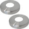 2 x Edelstahl Rosette Ø 105 mm für Bodenanker mit Ø 100 mm Abdeckung für Rohrhalter von SO-TOOLS®