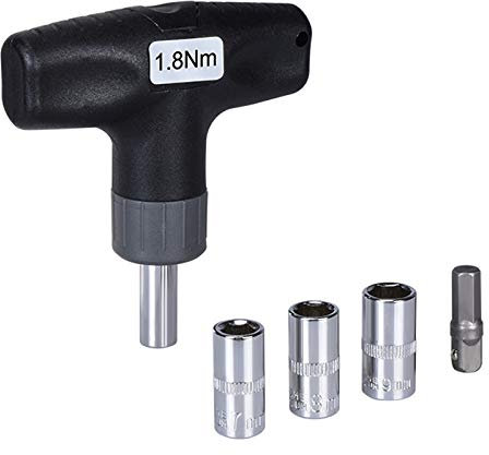 Dciustfhe Preset Torque Wrench for 7 mm 8 mm 9 mm 3D Printer Parts Nozzle V6 MK8 MK10 Nozzle 1.8 Nm