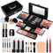 MORNECA - Professionelles Make-up-Set für Damen und Mädchen, komplettes Schminkset mit Spiegel, 60 Farben, All-in-One-Make-up-Geschenk-Set