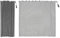 Copgge Kamingitter-Vorhang, 2 Ersatz-Mesh-Vorhänge, schwarz, Metall, zum Aufhängen, Kamin, Funkenschutz, Eisengitter, Kaminabdeckung, Sicherheitsnetz, 61 cm hoch x 61 cm breit, mit Zügen
