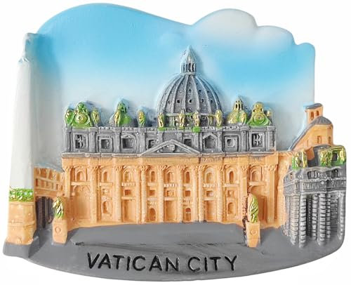 Vatican City Refrigerator Magnet Travel Souvenir Fridge Decoration Magnetic 3D Sticker Craft