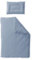 Ehrenkind® Bettwäsche-Set Musselin | 100% Bio-Baumwolle | Standard 100 by Oeko-TEX | 100x135cm + 40x60cm Jeansblau | Bettwäsche 135x100