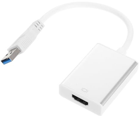 OSALADI USB Adapter Für Pc Laptop Mit Videoausgabe Kompatibel Mit Xp Vista Für HDTV Tv Projektor Diaprojektor Auflösung Unterstützung