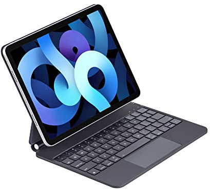 Seagtigau Magic Keyboard Case for iPad 10th Generation 2022 10.9 inch and iPad 11th A16 2025, Magnetic Keyboard Case with Multi-Touch Trackpad, Backlit, Light Weight