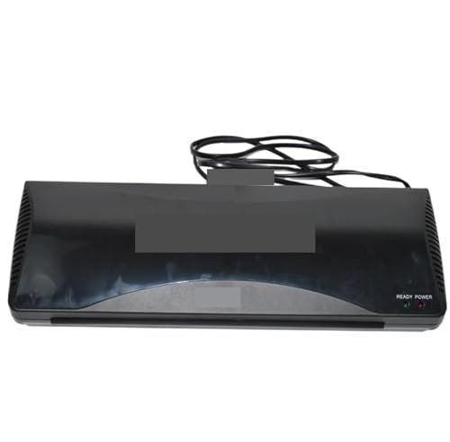Plastifieuse, plastifieuse à rouleaux de film plastique pour photos au format A3, plastifieuse à chaud et à froid pour bureau, lisse, sans mousse, échauffement de 3 à 5 minutes pour une utilisation