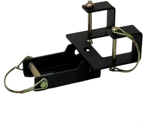 HOHOVYVY Wheelie Bin Trailer Hitch Receiver for Mobile Waste Bins Made of Robust Carbon Steel