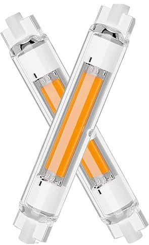 MJGFD R7S LED 118mm Dimmbar Lampen, 30W LED R7S 118mm Glühbirne Ersatz für 300W Halogen Leuchtmittel, Warmweiß 3000K 3000LM Kein Flackern, 360°Abstrahlwinkel Stab, 2er Pack