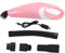 Ipetboom Aspirapolvere Mini Portatile per Auto R Aspiratore Batteria USB Ricaricabile Uso Secco e Umido Design Compatto e Leggero per Pulizia Veicoli e Piccole Superfici Rosa