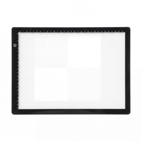 Yctze Visionneuse de Diapositives, Caisson Lumineux LED Ultra Fin au Format, Scanner à 3 Niveaux de luminosité avec édition par Application, Idéal pour Les Films Négatifs et Les Diapositives,