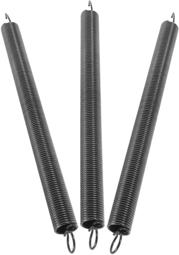 Vaguelly Mehrzweck Leiterfedern aus Stahl 60cm Länge, 3 Stück Set, geeignet für Bodentreppe Ersatzteil und verbesserte Belastbarkeit