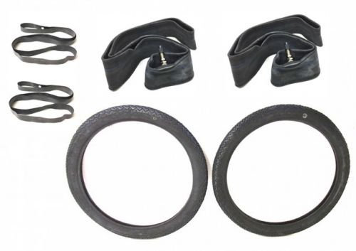 Reifen Set Schläuche Satz KENDA K77 2.00-17 Mofa Moped 2,00 x 17 Zoll Ciao