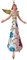 Engel groß Weihnachten Baumschmuck Figur Deko Hänger Christbaumschmuck Ornament 15 cm (weiß)