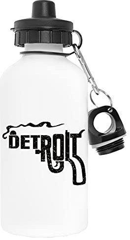 Smoking Detroit Bianca Bottiglia d'acqua Alluminio Gli Sport Viaggio All'aperto White Water Bottle Aluminium Sports Travel Outdoor