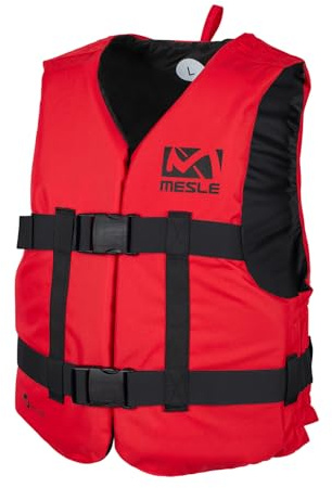 MESLE Schwimmweste Erwachsene Rental V600, Robuste Schwimmhilfe für Kommerziellen Verleih, Herren & Damen, 50N Auftriebsweste Sup, Kajak, Prallschutzweste Wakeboard, Wasserski, Jetski