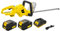 Tagliasiepi elettrico 40V 2 batterie 2Ah compatibili - Lunghezza di taglio 56cm - Motore senza spazzole - Comodo a batteria - Caricabatterie rapido - Nemura…