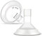 Maymom MyFit Comfy Series 21 mm Two-Piece Design Breastshield Compatible with Medela Breast Pump Parts; Replace Medela Shields; Fit MaxFlow Flex Connector; 2pc