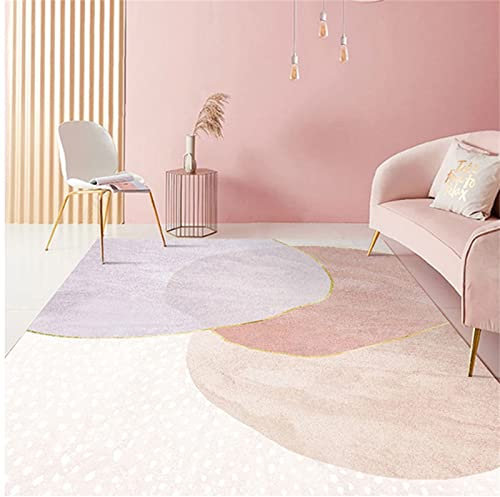 AU-OZNER tappeto cameretta bambina Tappeto Lilla, Cuscino Per Sedia Da Ufficio Easy Vacuum Tappeto Moderno Facile Da Pulire tappeto soggiorno moderni,lavanda,180x250 Cm