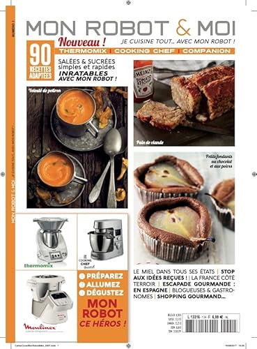 MON ROBOT & MOI n°1 - Thermomix - Companion - Cooking chef, Marina DEROUET
