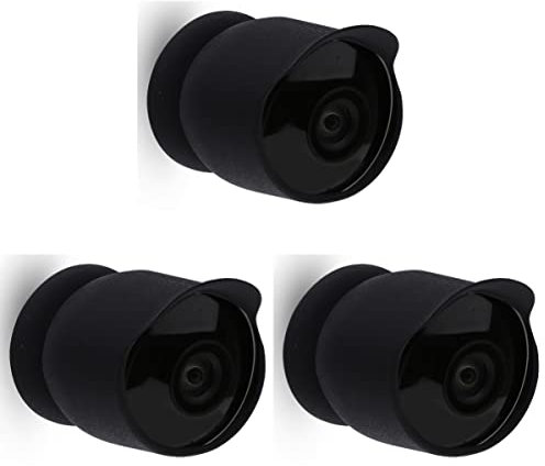 Mobestech 3pcs Silicone Camera Rain Cover for Nest Ring Outdoor Security Camera Weatherproof
