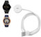 Cargador de Reloj Inteligente Magnético para Fossil Gen 1 2 3, Base de Cable de Carga de Reloj Inteligente de Carga Rápida, Cargador de Reloj Inteligente Base de Cable de Carga (Blanco)