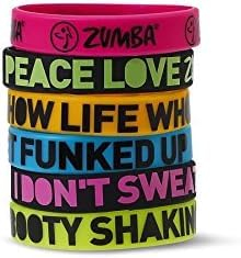 Luna24 simply great ideas... Zumba 6er Set Sportarmbänder