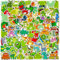 Bric Dodo 100 Stück Kleiner Frosch Aufkleber Auto Laptop Telefon Gitarre Skateboard Motorrad Fahrrad Frosch Stickers Set Vinyl Wasserdicht Aesthetic Aufkleber für Jugendliche Kinder Erwachsene