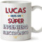 MUGFFINS Tazas Personalizadas para INGENIERO ELECTRÓNICO hombre - En Español - Eres Súper - 11 oz / 330 ml - Regalo Personalizable original y divertido