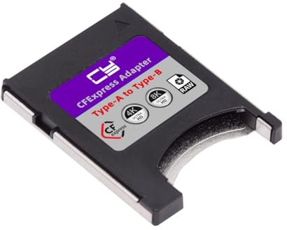 CY CFexpress Type-A to Type-B Memory Card Kit Case CFE CFA to CFB Adapter Compatible with Camera 8K RAW PCIe Expansion