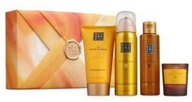 RITUALS Set de regalo The Ritual of Mehr S - 4 productos para el hogar y el cuidado de la piel enriquecidos con naranja dulce y madera de cedro - Caja de regalo de baño con propiedades energizantes