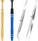 4 Pcs Piercing Kugel Aufdreher Piercing Zange Kugeln Piercing Assistant Pen Zange Kugelhalter Piercing Kugelklemme Piercing Werkzeug Piercingzange Diamant-Fasengreifer, für Schmuckuhren