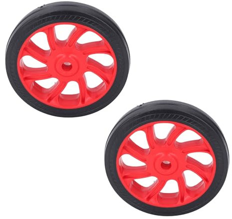 6in Compressor Wheels Replacement Set, 2Pcs 12mm Rubber Wheels for Compressor, and Parts Accessories