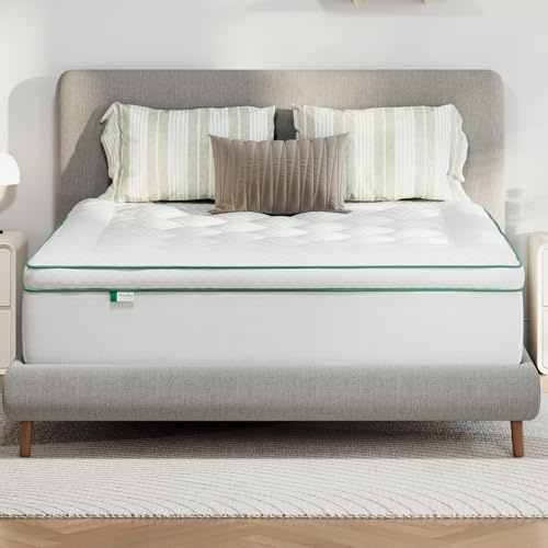 Novilla Surmatelas 140x190 cm Moelleux Nuage en Microfibre Respirant 3D