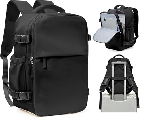 SZLX Cabin Bags 40x20x25 Underseat for Ryanair Carry On Travel Backpack Cabin Size Rucksack Hand Luggage Bag Backpack Casual Daypack School Bag Fit 14 Inch Laptop
