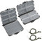 2 PCS Scatola Di Immagazzinaggio Di Plastica Fishing Tackle Box, Scatola Da Pesca Impermeabile A Doppia Faccia Con 7 E 9 Scomparti Per Accessori Da Pesca, Ideale Per Esche E Attrezzature
