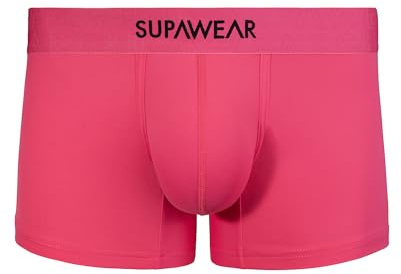 Supawear - Herren Boxer Slip Unterwäsche - Neon Trunk Neon Pink - 1x Größe L