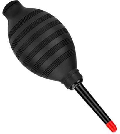 NIYANGLE Kamera Luftbläser Blasebalg Mit Flexiblem Silikonmundstück Plastikbasierter Staubbläser Für Objektivreinigung Tastaturen Und Empfindliche Oberflächen Kabellos Handlich Und Langlebi