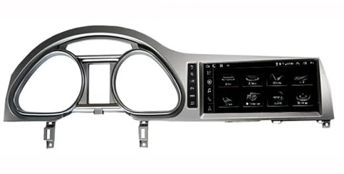 Generisch 10,25 Android 13 Radio für Audi Q7 (2005-2015) – Doppel-DIN, Bluetooth, CarPlay, AHD-Rückfahrkamera, GPS-Navigation, Lenkradsteuerung (A, S10-1 2G+32G)