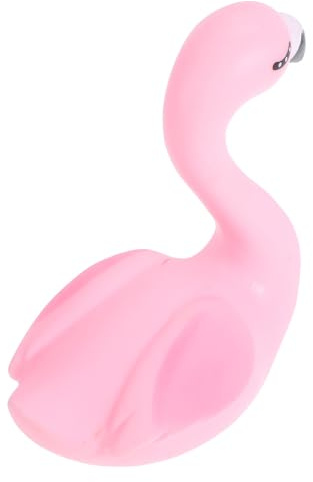 HOMOCONO Décoration Gâteau Anniversaire Flamant Rose en Vinyle, Cake Topper pour Mariage et Fête D'anniversaire, Accessoire Rose Élégant pour Garçon et Fille