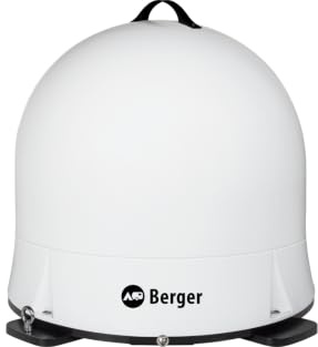 BERGER Move 4.0 Mobile Sat-Antenne | Vollautomatisch für Camping