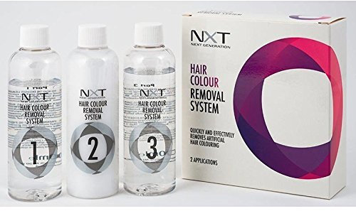 N*XT Professional Salon Haarfarbe Entferner System - Ammoniakfrei, Parabenfrei, für alle Haartypen und Haarfarben