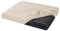 tierlando® Das Original Quick-Cover® Basic Uni Matratzenschoner 4-eckig Schonbezug Spannbettlaken Polyester - für Hundebett | Hundematratze | Hundematte | Hundesofa (DE3 | 70x45x4-6 cm, 05 Creme)